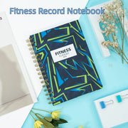 Fitness Planner Notebook Recording Food Healthy  Workout Book