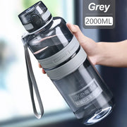 1L 1.5L 2L Fitness Sports Water Bottle Large Capacity Eco-Friendly Plastic