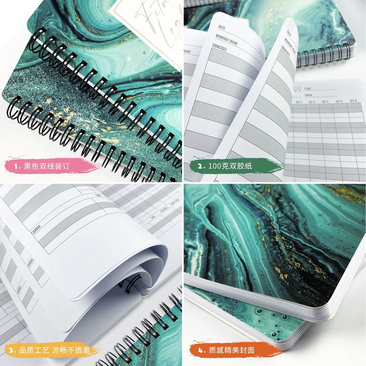 A5 Business notebook for Diet and fitness notebook