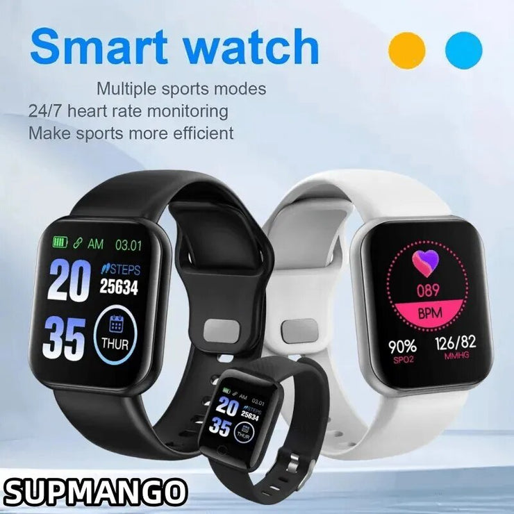 Real Step Count Fashion Smart Sports Watch Bluetooth Fitness Tracker