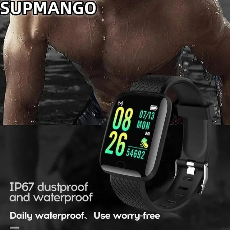 Real Step Count Fashion Smart Sports Watch Bluetooth Fitness Tracker