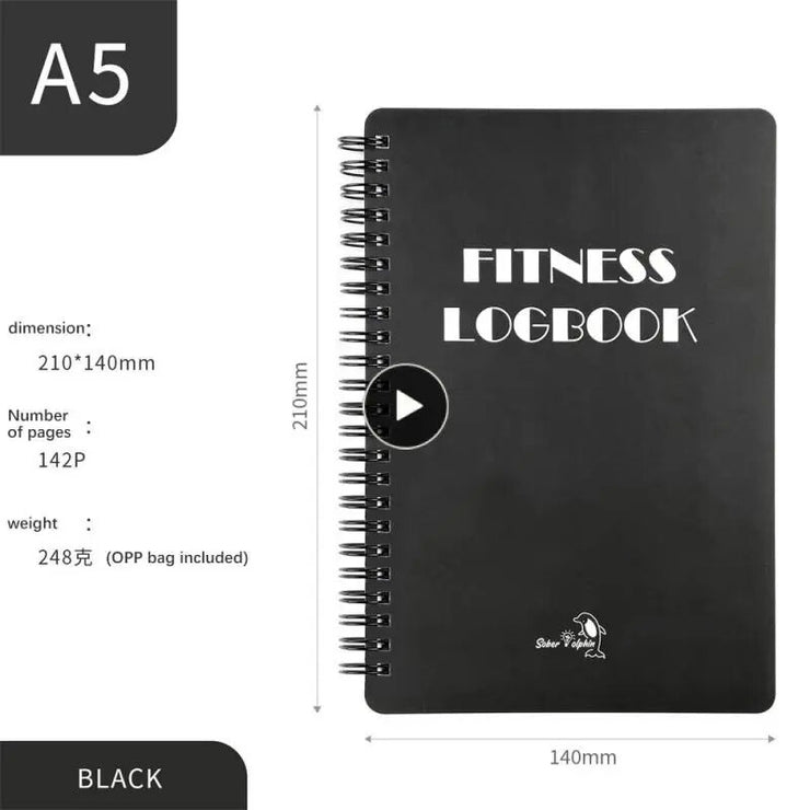 Journal 71 Pages High-quality Fitness Book Stylish