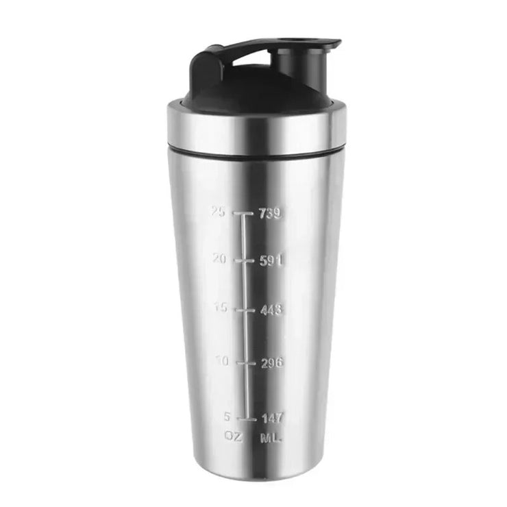 Stainless Steel Protein Powder Shaker Bottle 500/750ml  Leak Proof