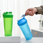 600ml Portable Protein Powder Shaker Bottle Leak Proof Water