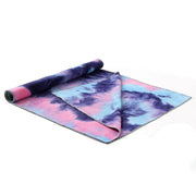 Printed Yoga Mat Non-slip Fitness Blanket Sweat Absorbent Foldable