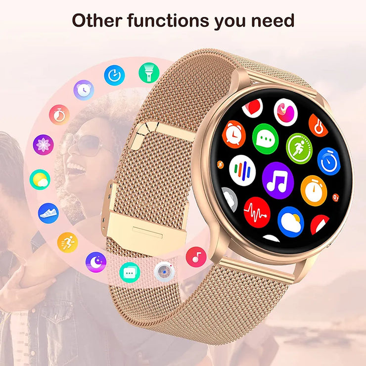 Bluetooth Call Smart Watch Sport Fitness Tracker Heart Rate